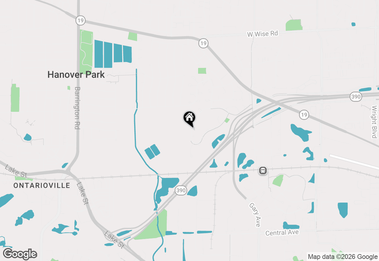 Map of 1910 Grove Avenue, Schaumburg, IL 60193