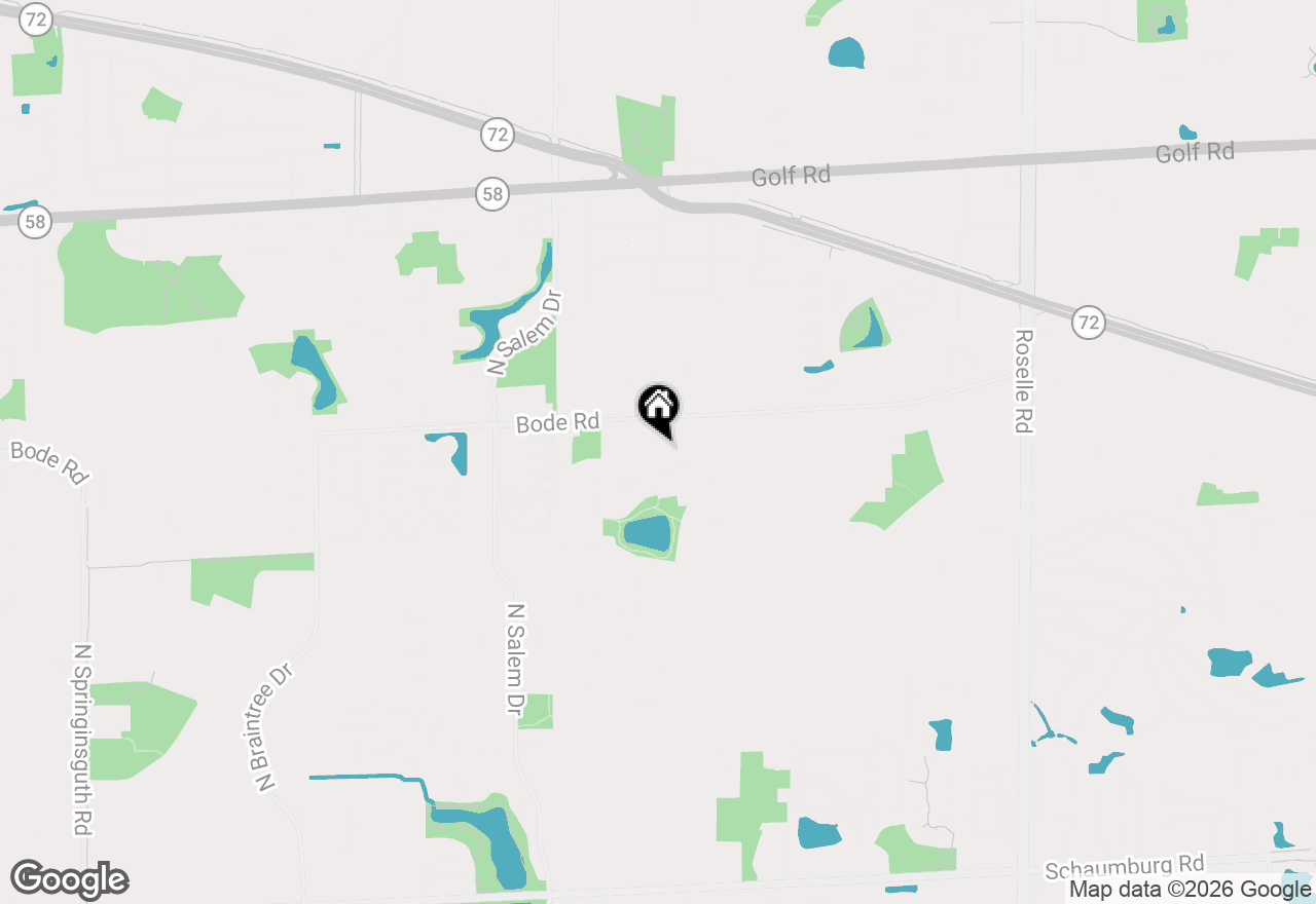 Map of 600 Flagstaff Lane, Hoffman Estates, IL 60169