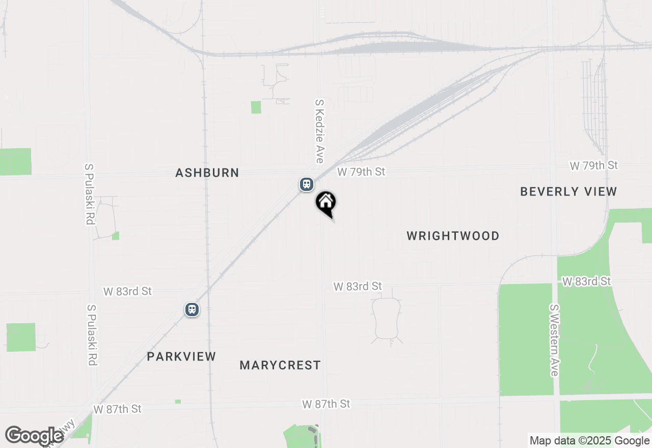 Map of 8053 S Kedzie Avenue, Chicago, IL 60652