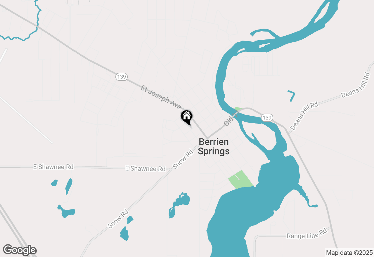 Map of 305 N Kimmel Street, Berrien Springs, MI 49103