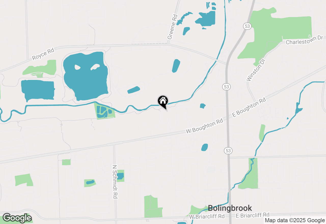 Map of 440 Delaware Circle, Bolingbrook, IL 60440