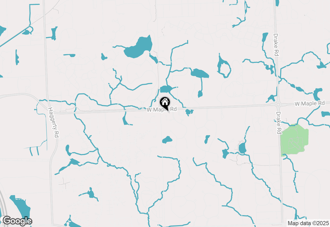 Map of 6993 Crosswell Drive, West Bloomfield, MI 48322