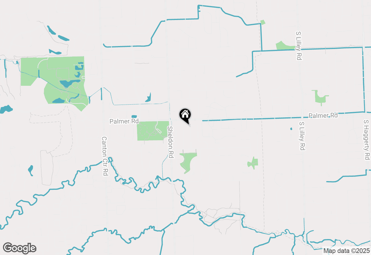 Map of 1921 Bellingham Street, Canton, MI 48188