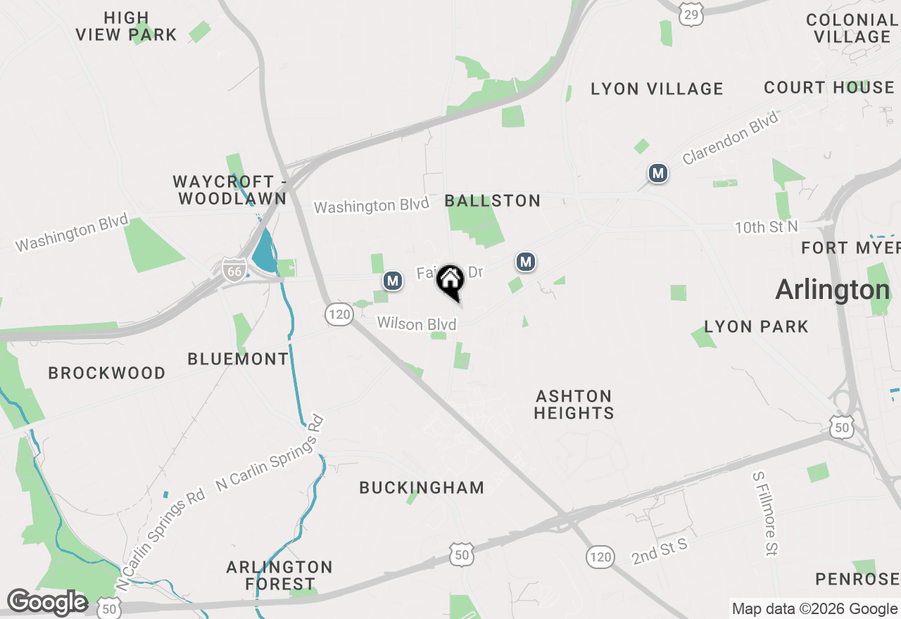 Map of 888 N Quincy Street #502, Arlington, VA 22203