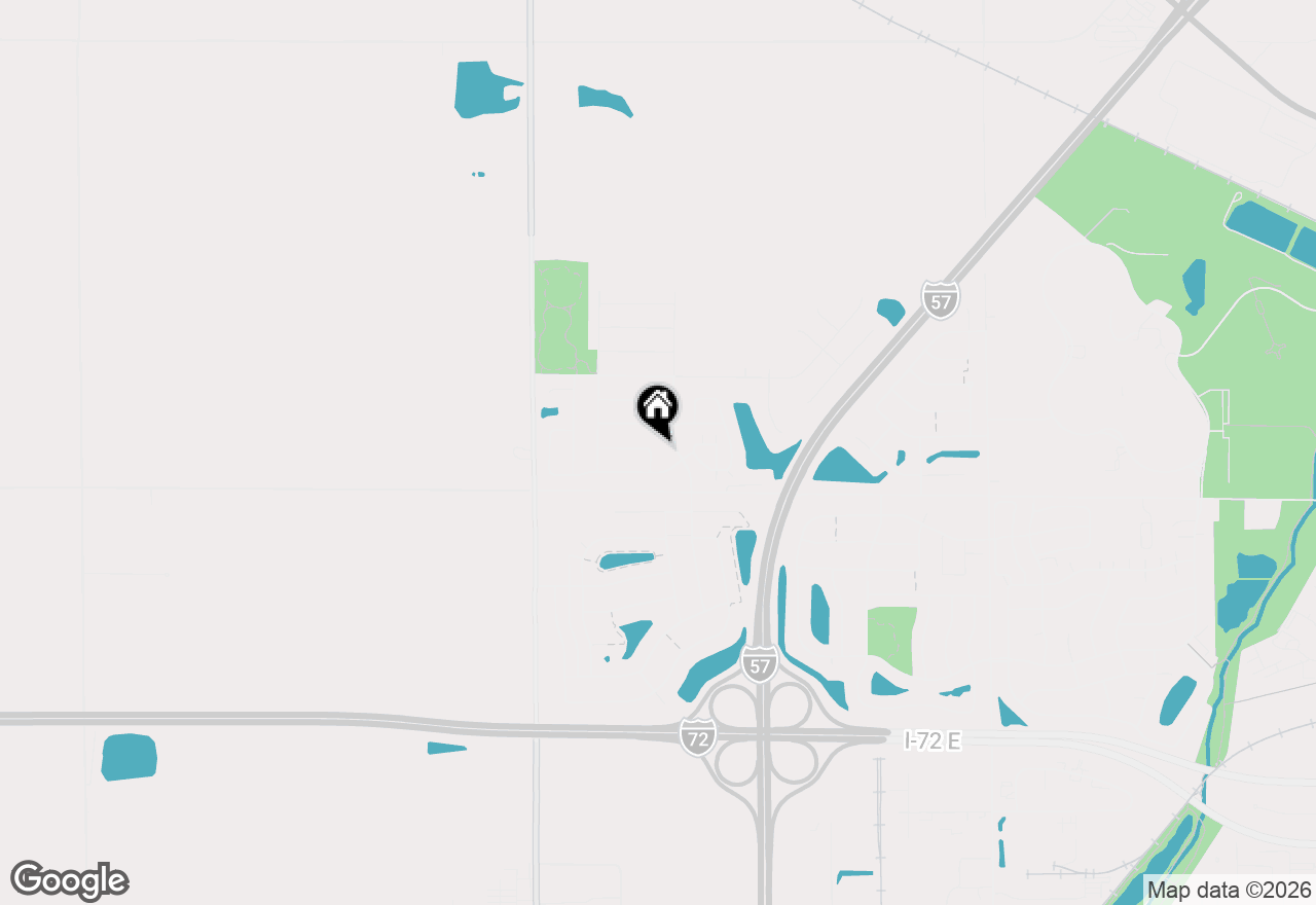 Map of 3906 Rockdale Drive, Champaign, IL 61822