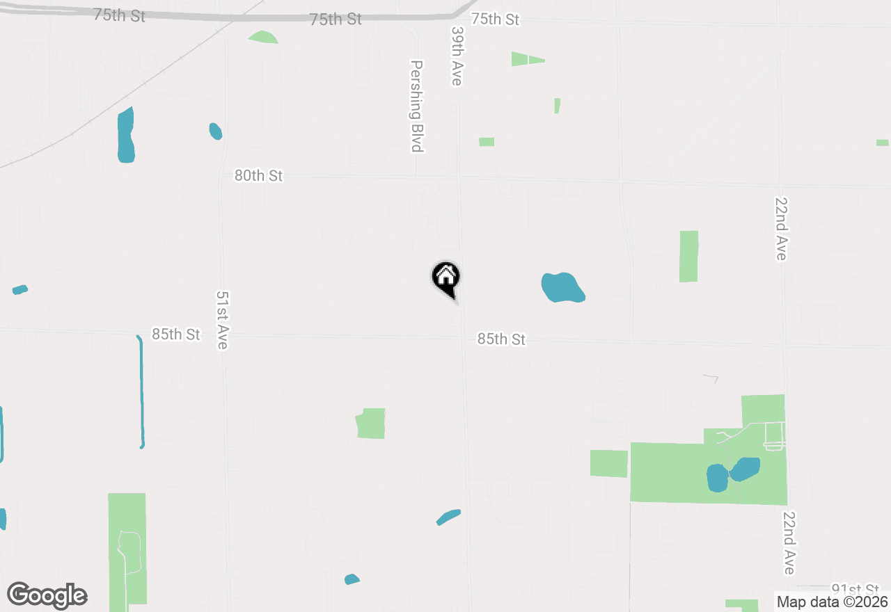 Map of 3925 83rd Pl, Kenosha, WI 53142