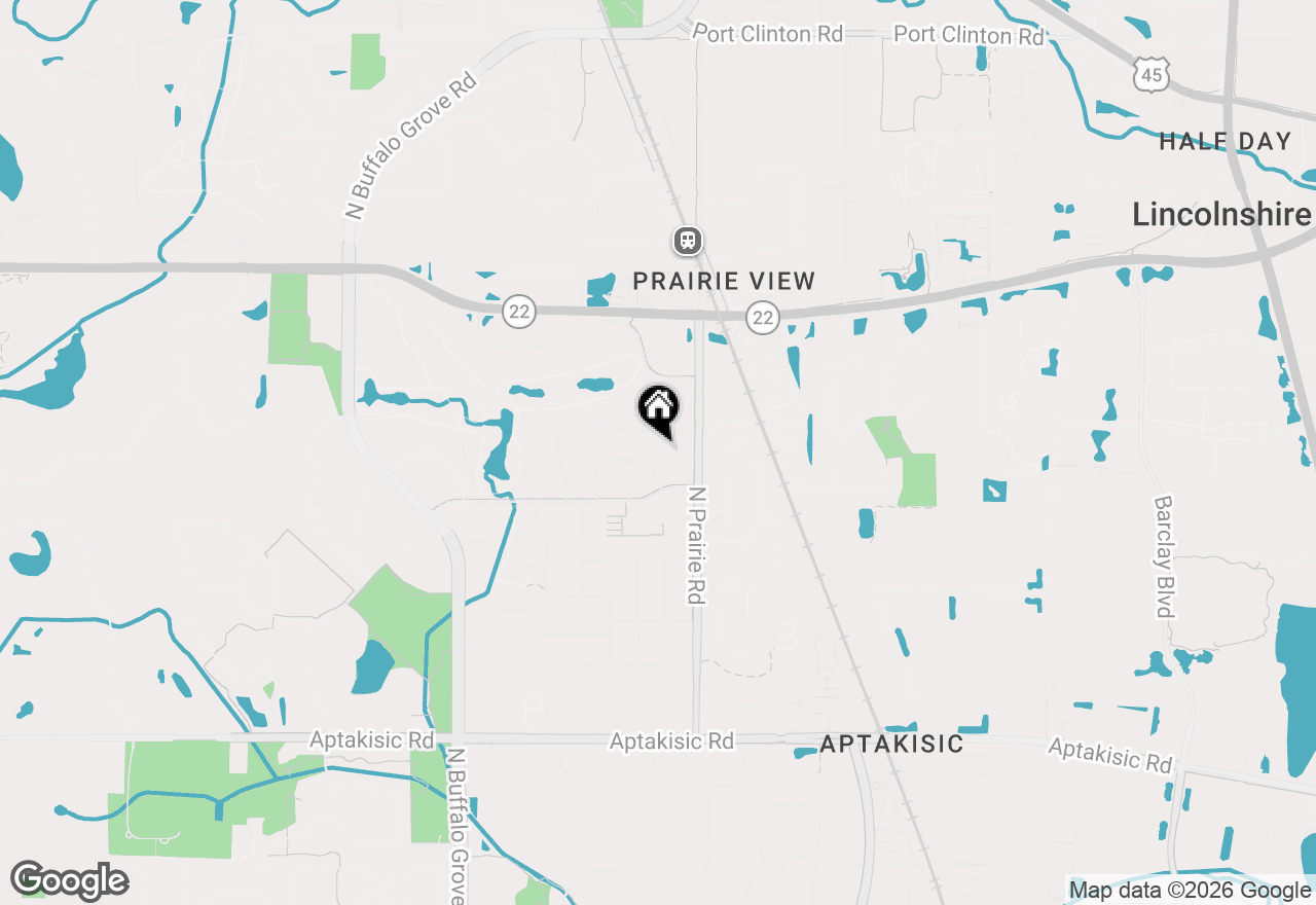 Map of 2262 Carlyle Court, Buffalo Grove, IL 60089