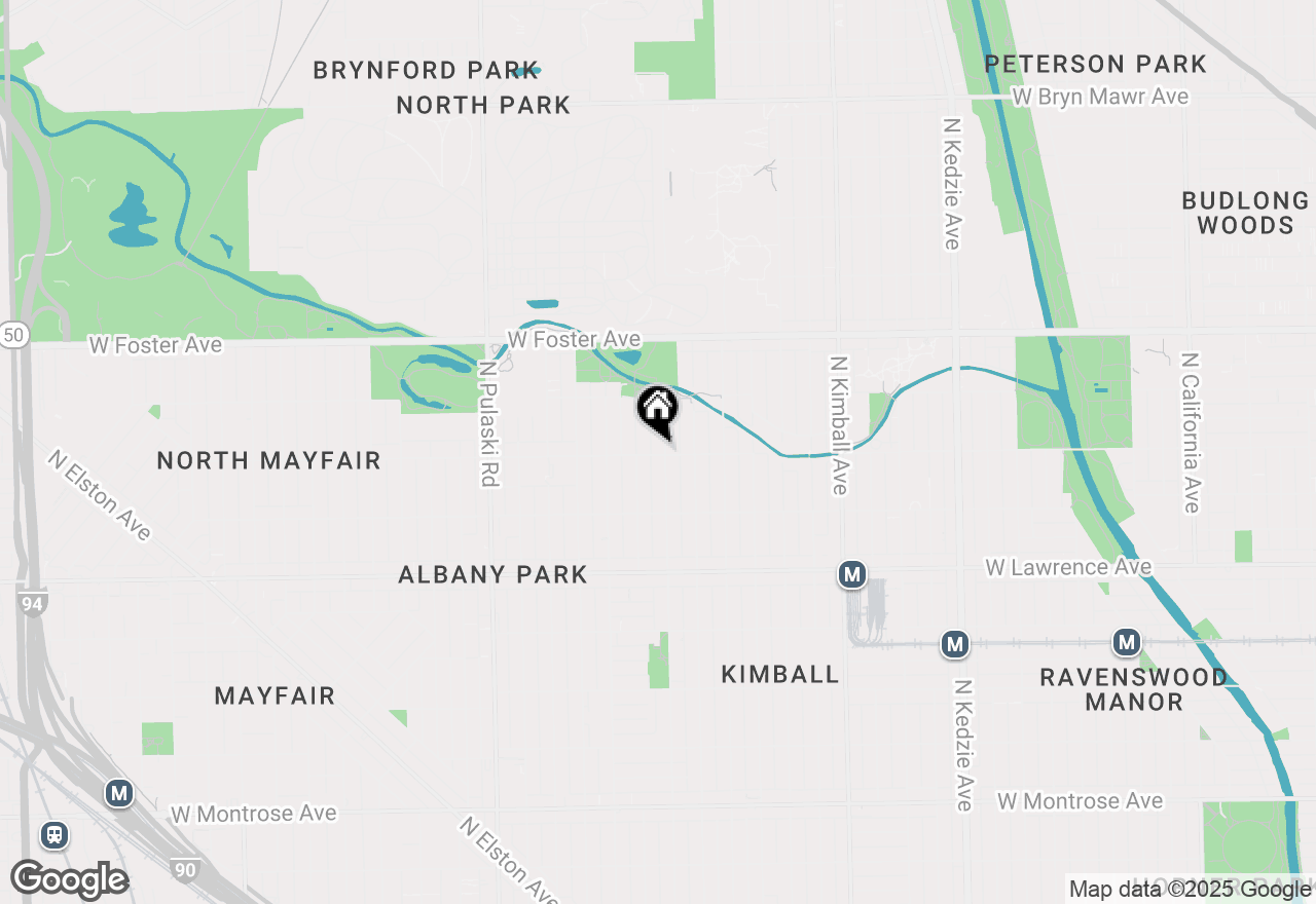 Map of 5000 N Lawndale Avenue #3, Chicago, IL 60625