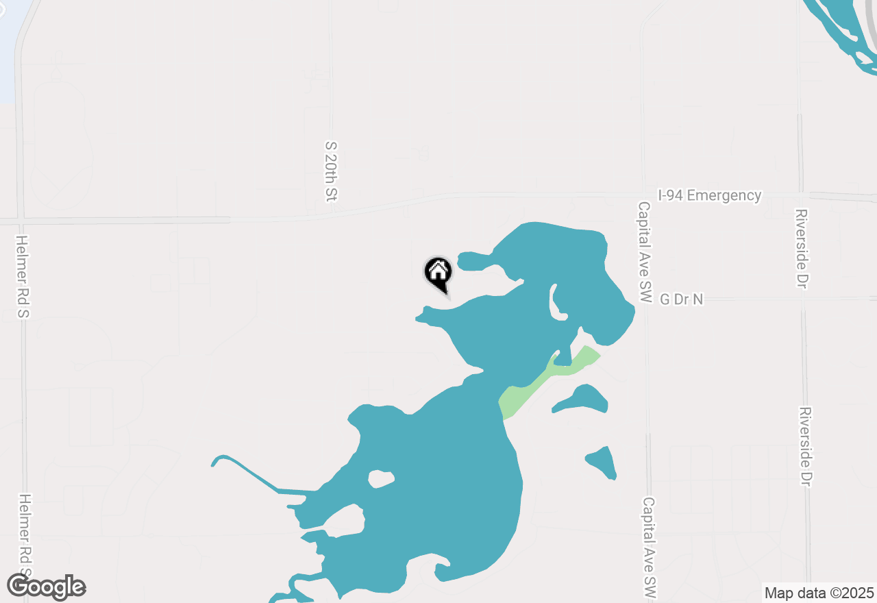 Map of 165 Honey Lane, Battle Creek, MI 49015