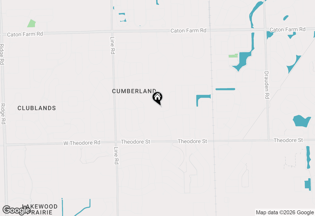 Map of 6717 Applegate Drive, Plainfield, IL 60586