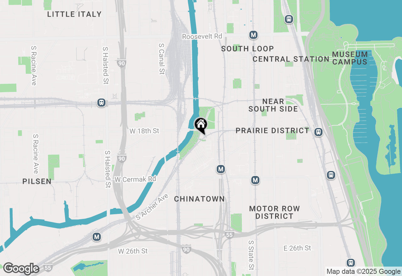 Map of 1829 S Melody Court, Chicago, IL 60616