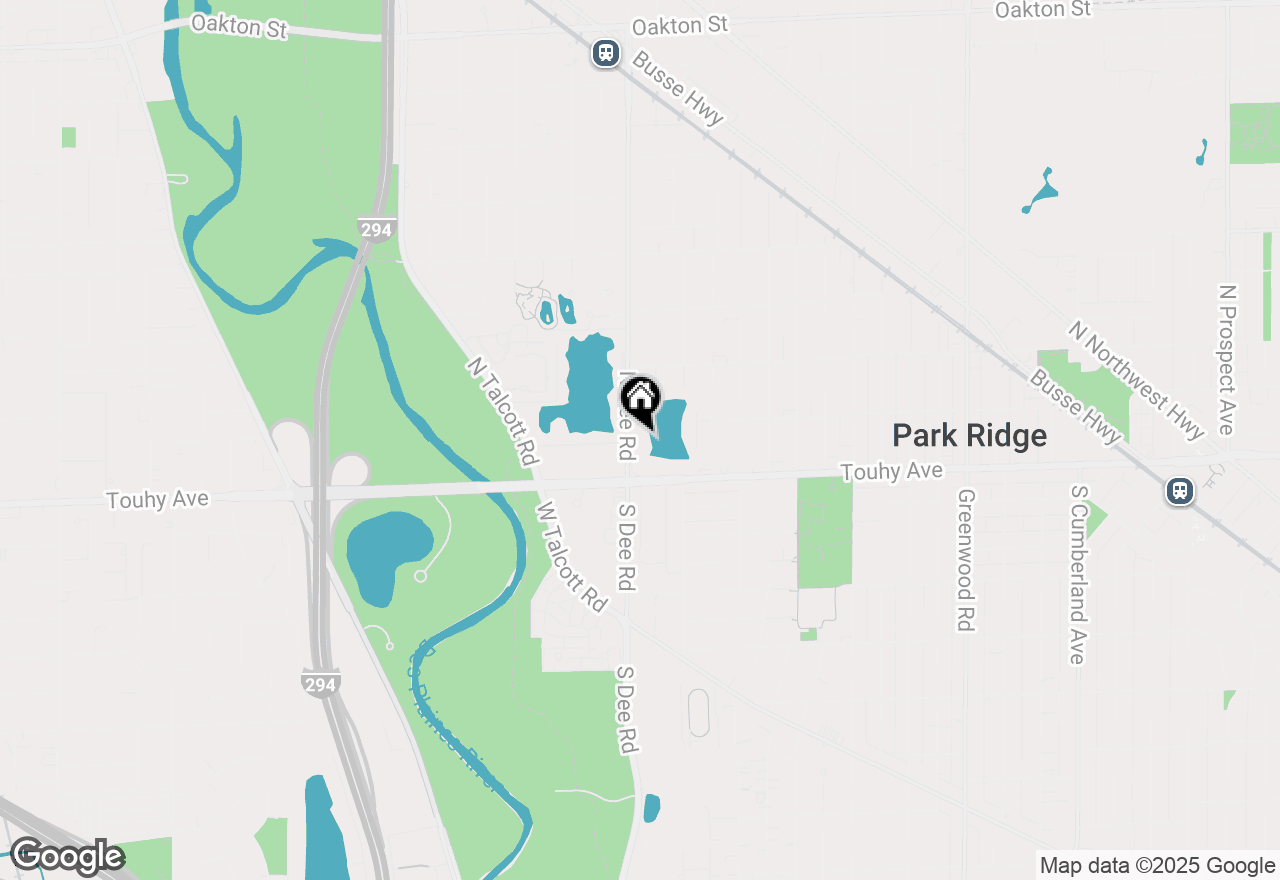 Map of 131 N Dee Road, Park Ridge, IL 60068