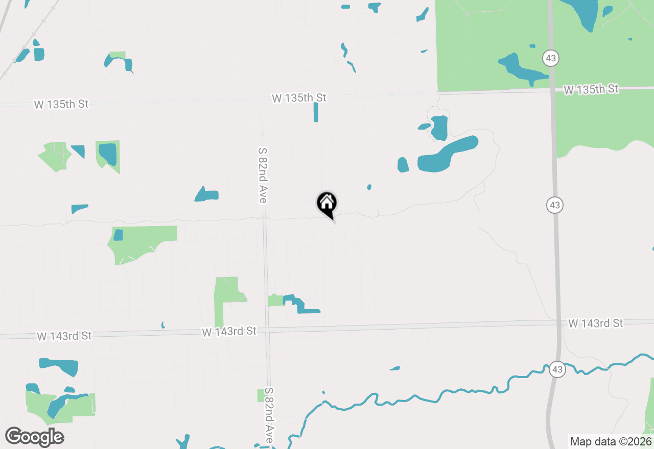 Map of 8000 Binford Drive, Orland Park, IL 60462