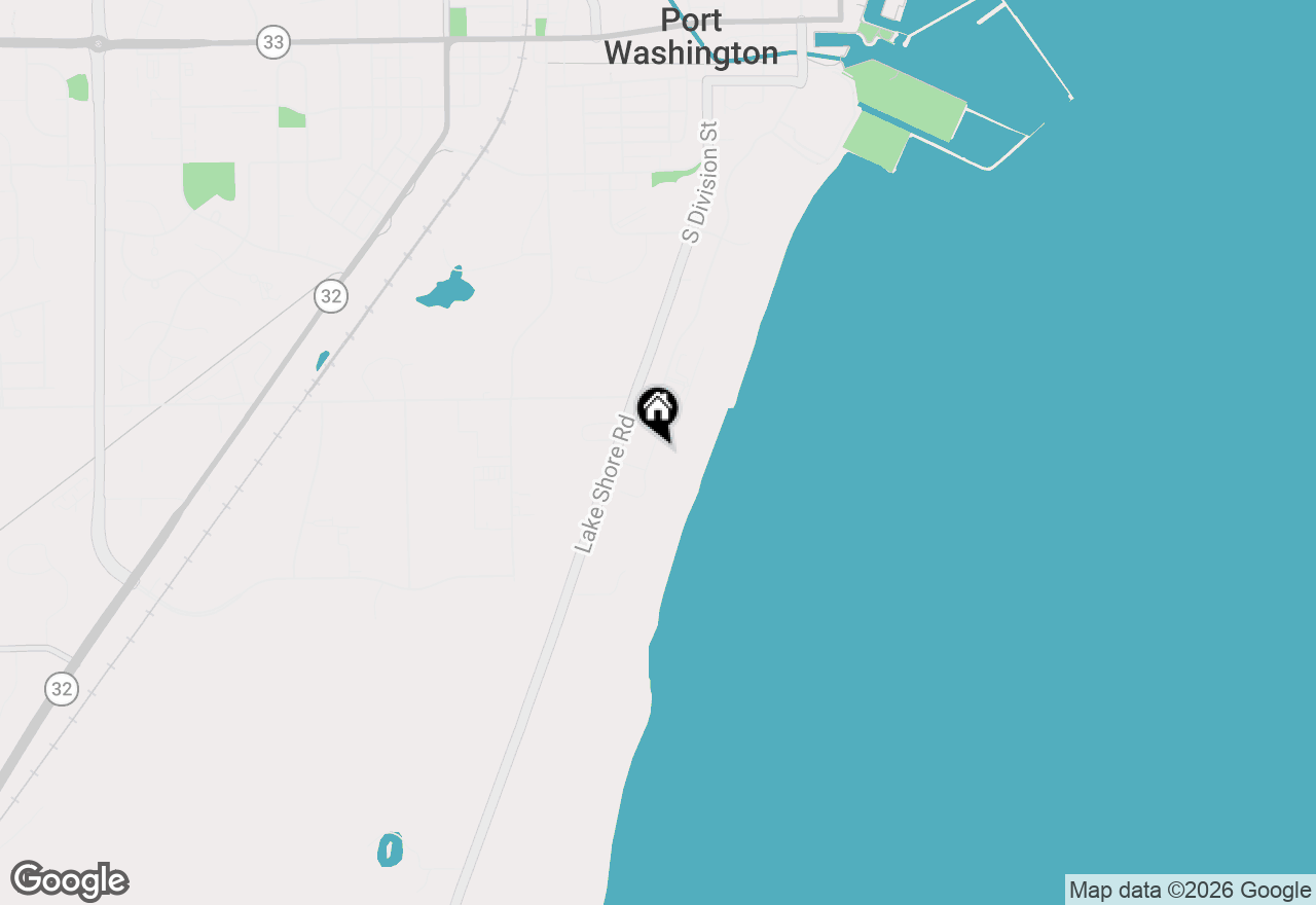 Map of 1192 Shieling Ln #LT6, Port Washington, WI 53074
