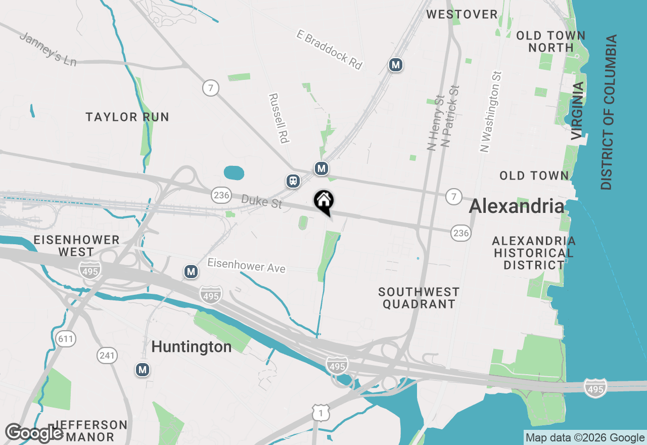 Map of 309 Holland Lane #119, Alexandria, VA 22314