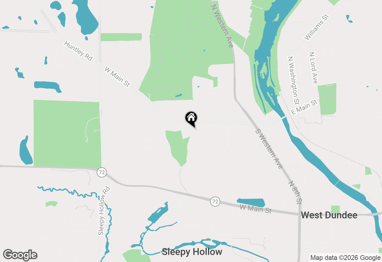 Map of 1009 Shagbark Lane, West Dundee, IL 60118
