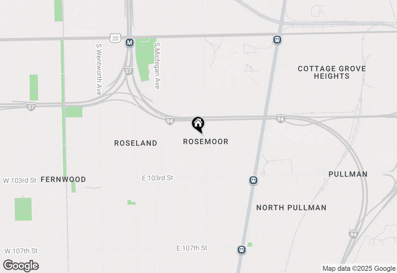 Map of 10043 S Calumet Avenue, Chicago, IL 60628