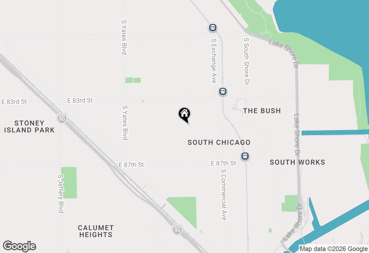 Map of 8443 S Manistee Avenue, Chicago, IL 60617