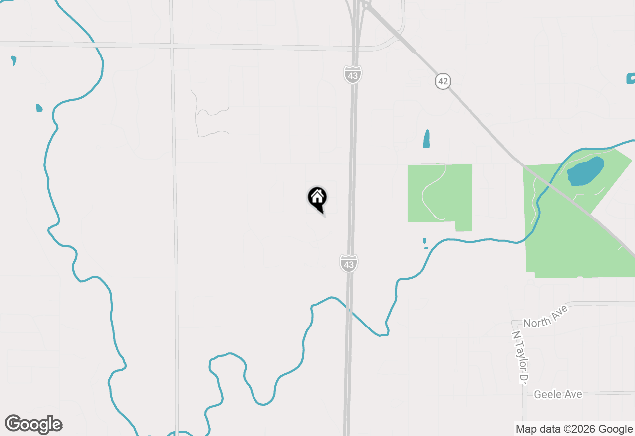 Map of 4609 Alyssa Ln, Sheboygan, WI 53083