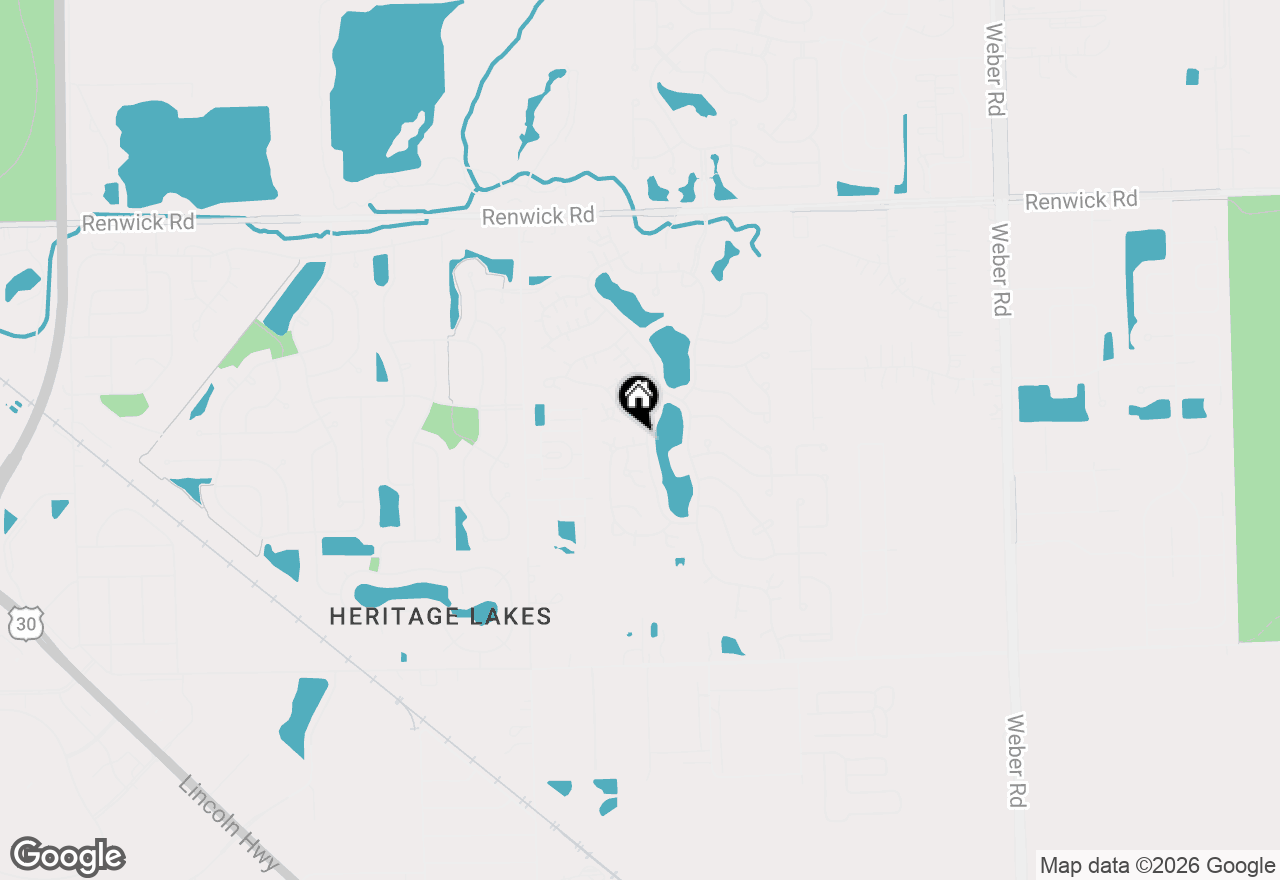 Map of 16300 Crescent Lake Drive, Crest Hill, IL 60403