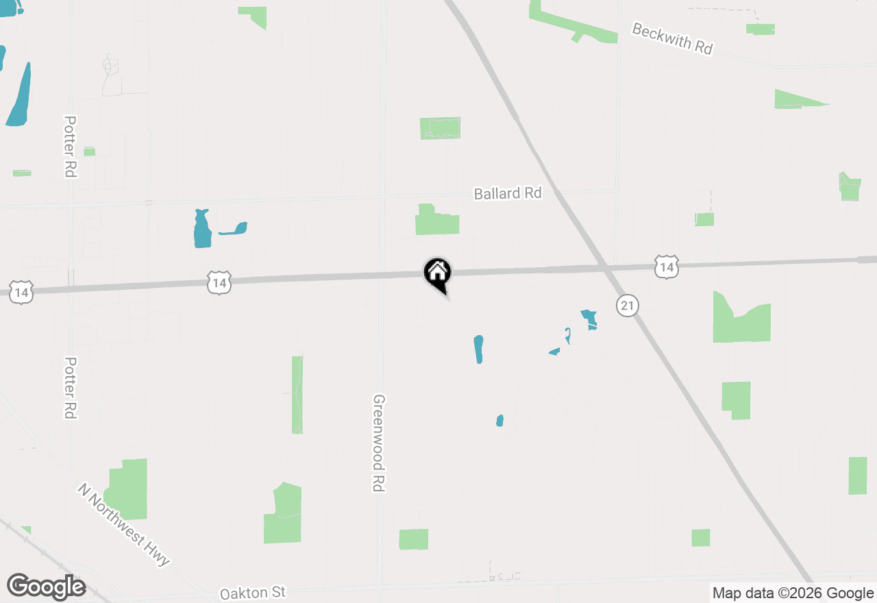 Map of 8425 W Carol Street, Niles, IL 60714