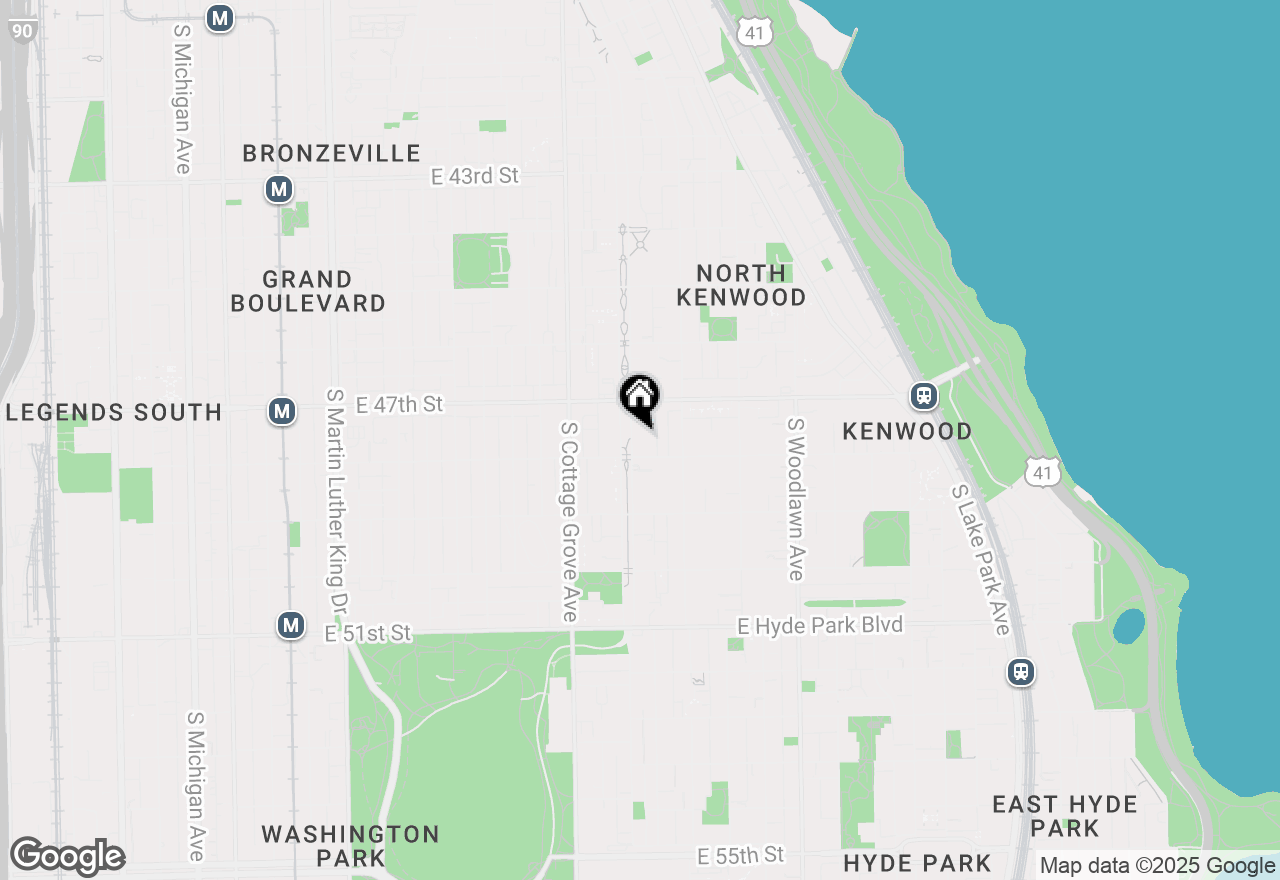 Map of 4741 S Drexel Boulevard, Chicago, IL 60615