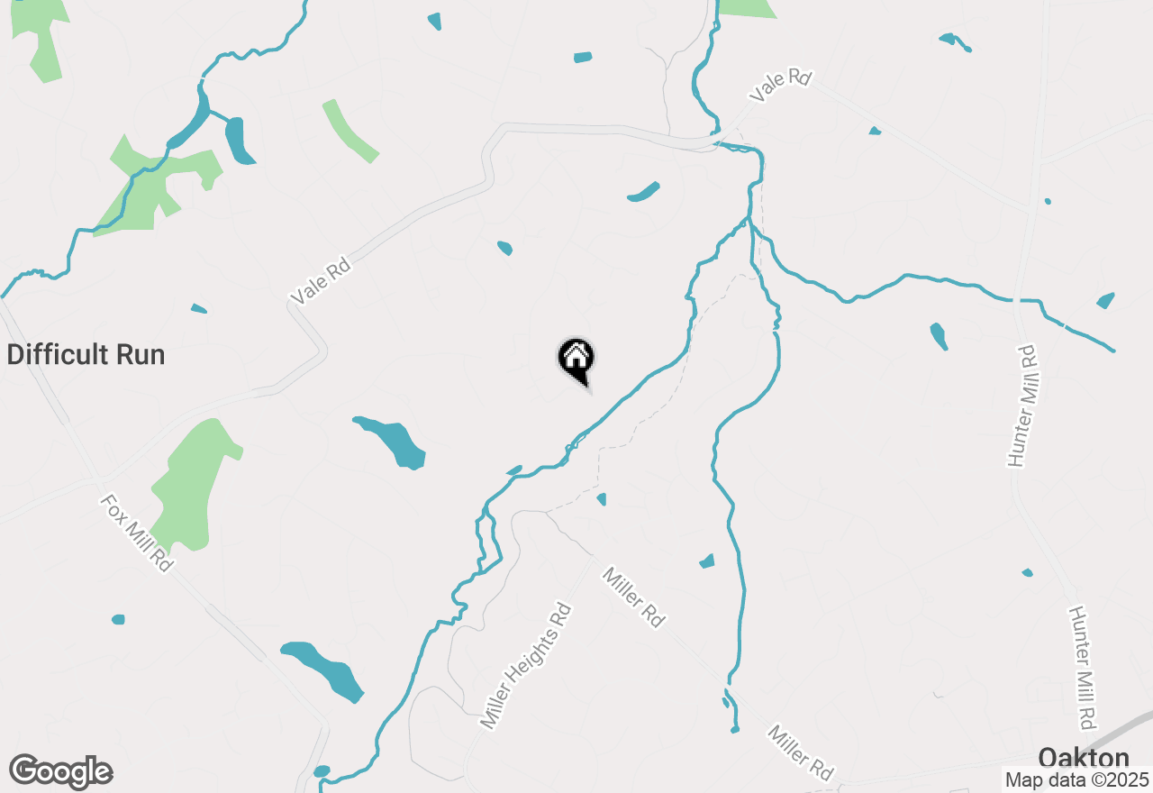 Map of 2833 Berryland Drive, Oakton, VA 22124