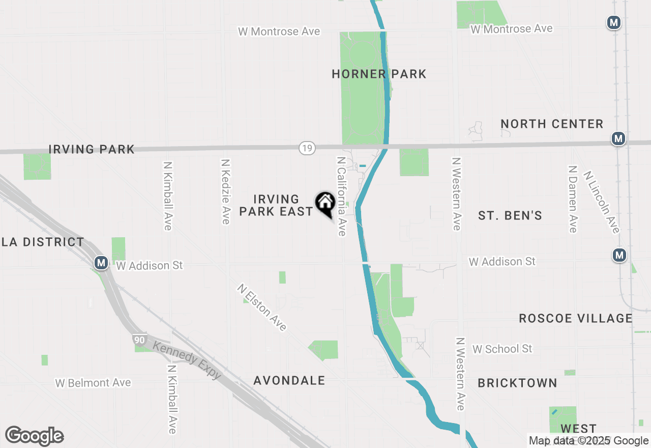 Map of 3716 N Mozart Street, Chicago, IL 60618