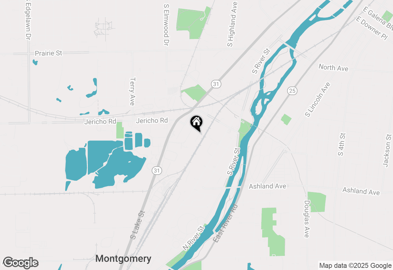 Map of 909 Bishop Avenue, Aurora, IL 60506