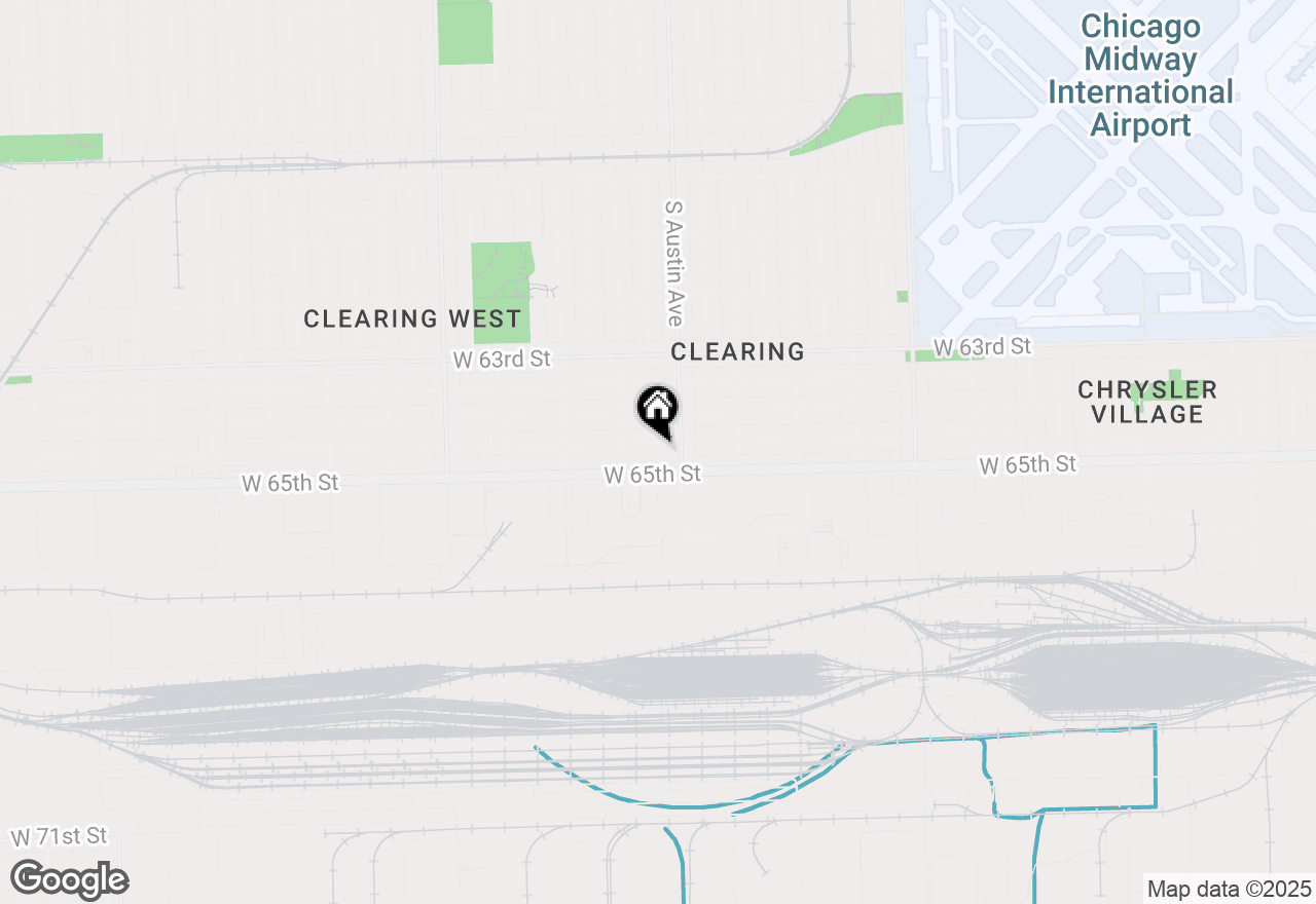 Map of 6019 W 64th Place #7, Chicago, IL 60638