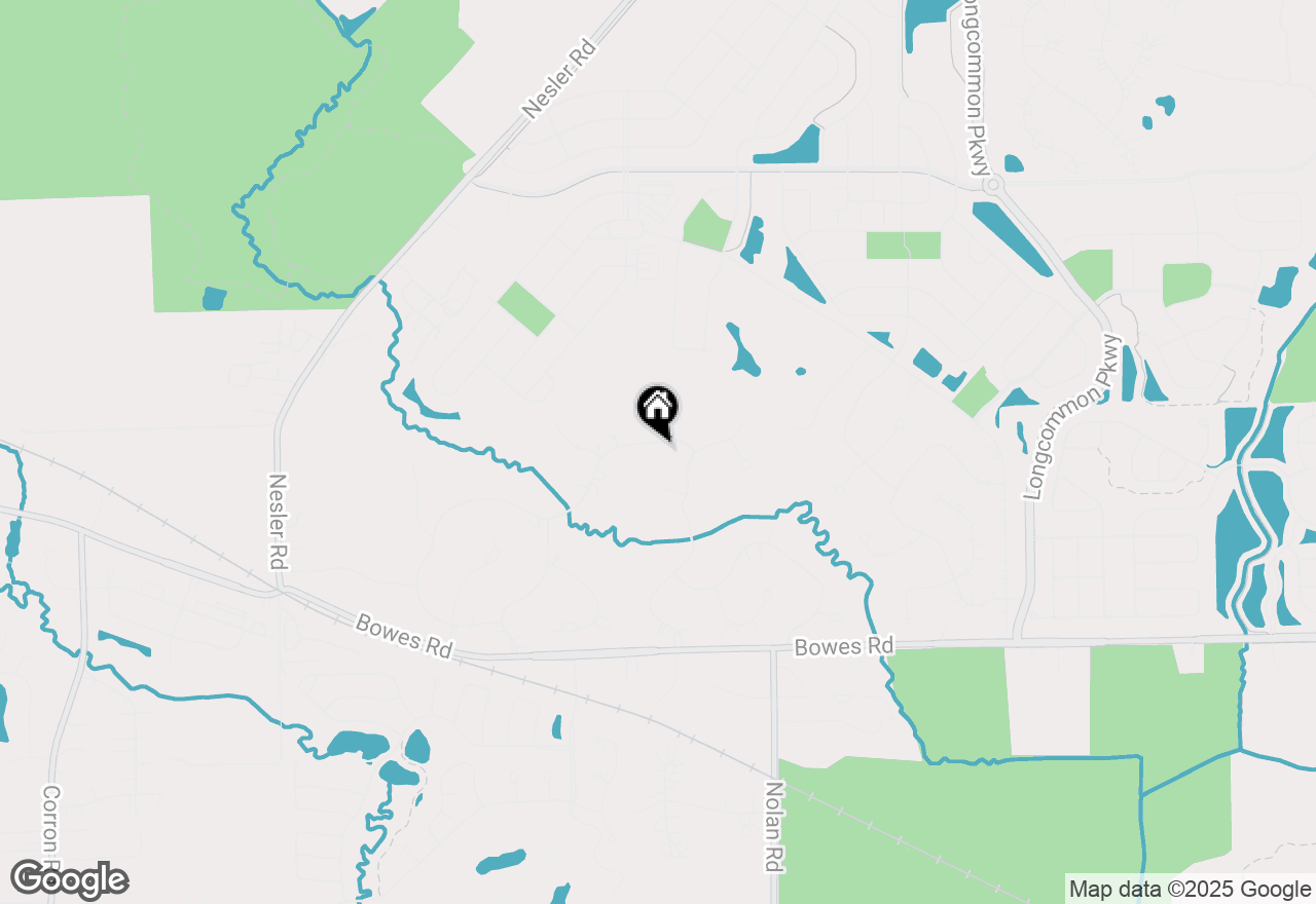 Map of 38W747 Hogan Hill, Elgin, IL 60124