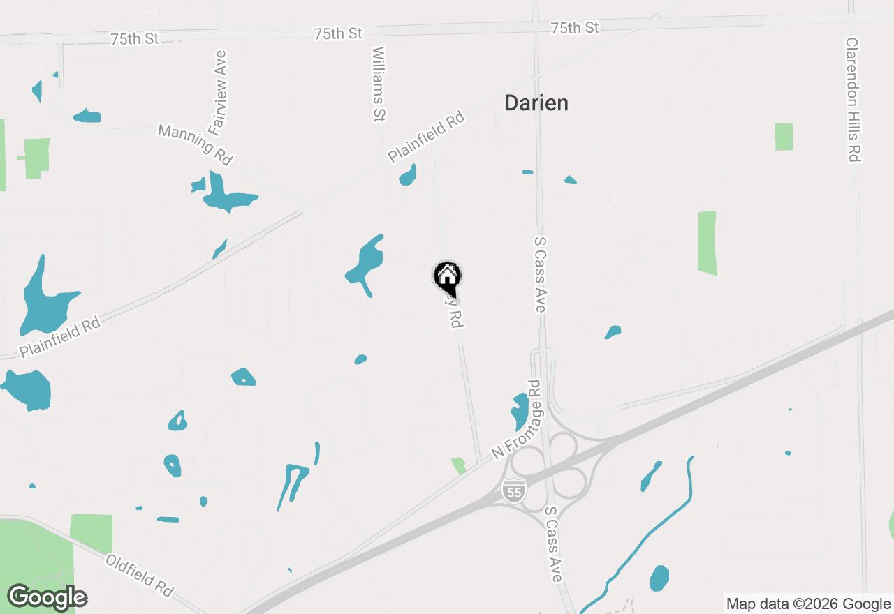 Map of 8217 Pine Bluff Court, Darien, IL 60561