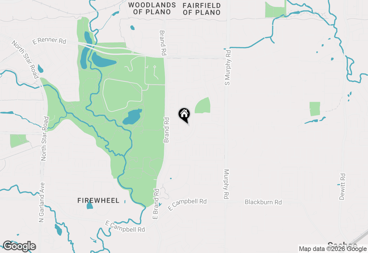 Map of 3104 Stonehenge Drive, Richardson, TX 75082