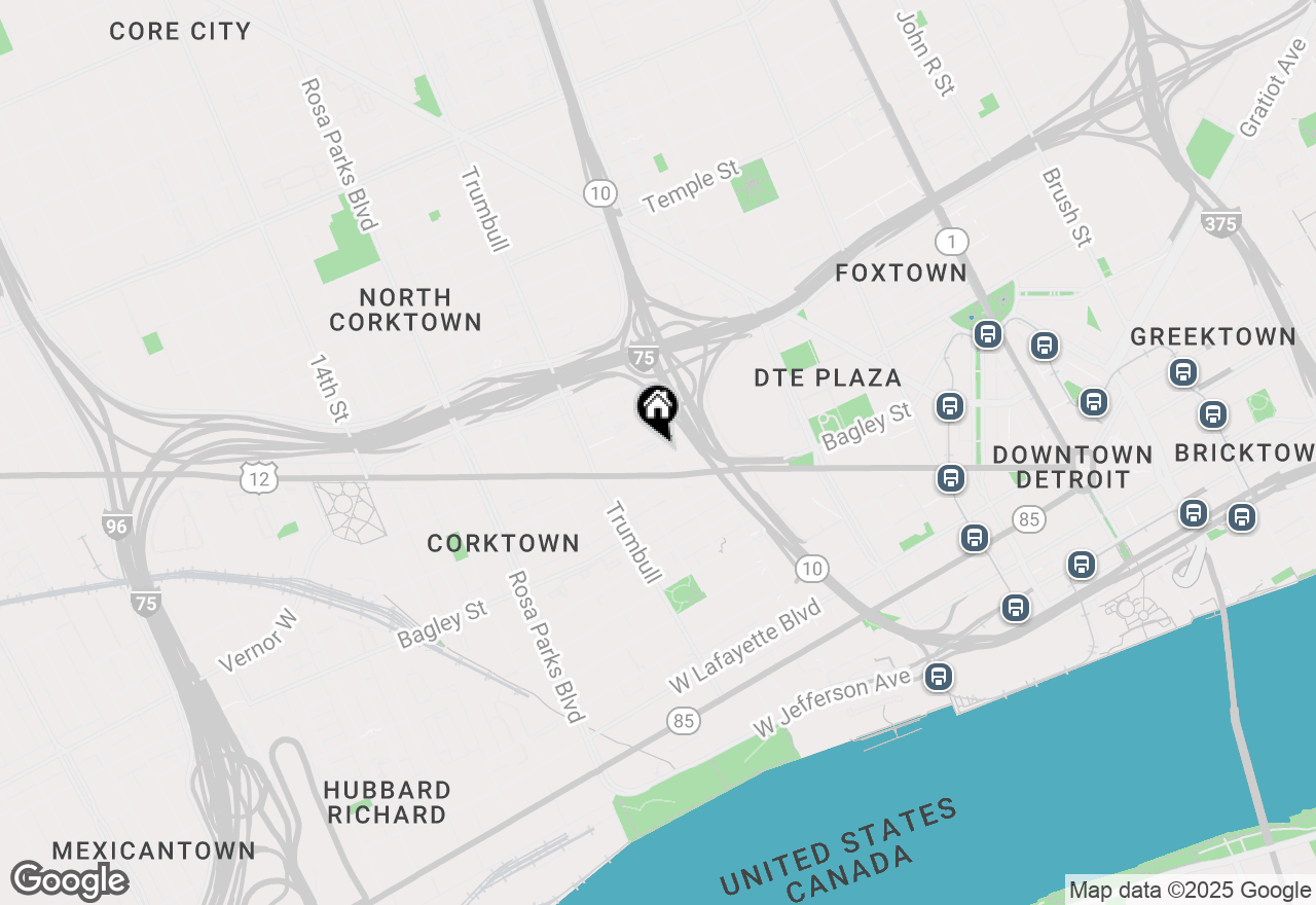 Map of 2003 Brooklyn Street #29/403, Detroit, MI 48226