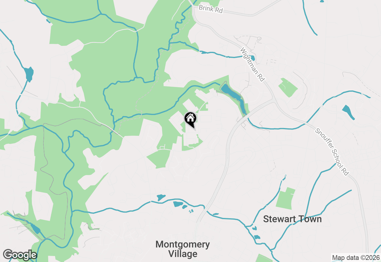 Map of 9923 Maple Leaf Drive, Gaithersburg, MD 20886