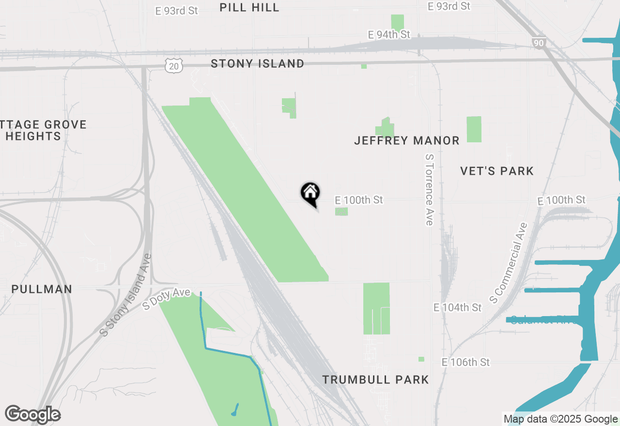 Map of 10027 S Merrill Avenue, Chicago, IL 60617