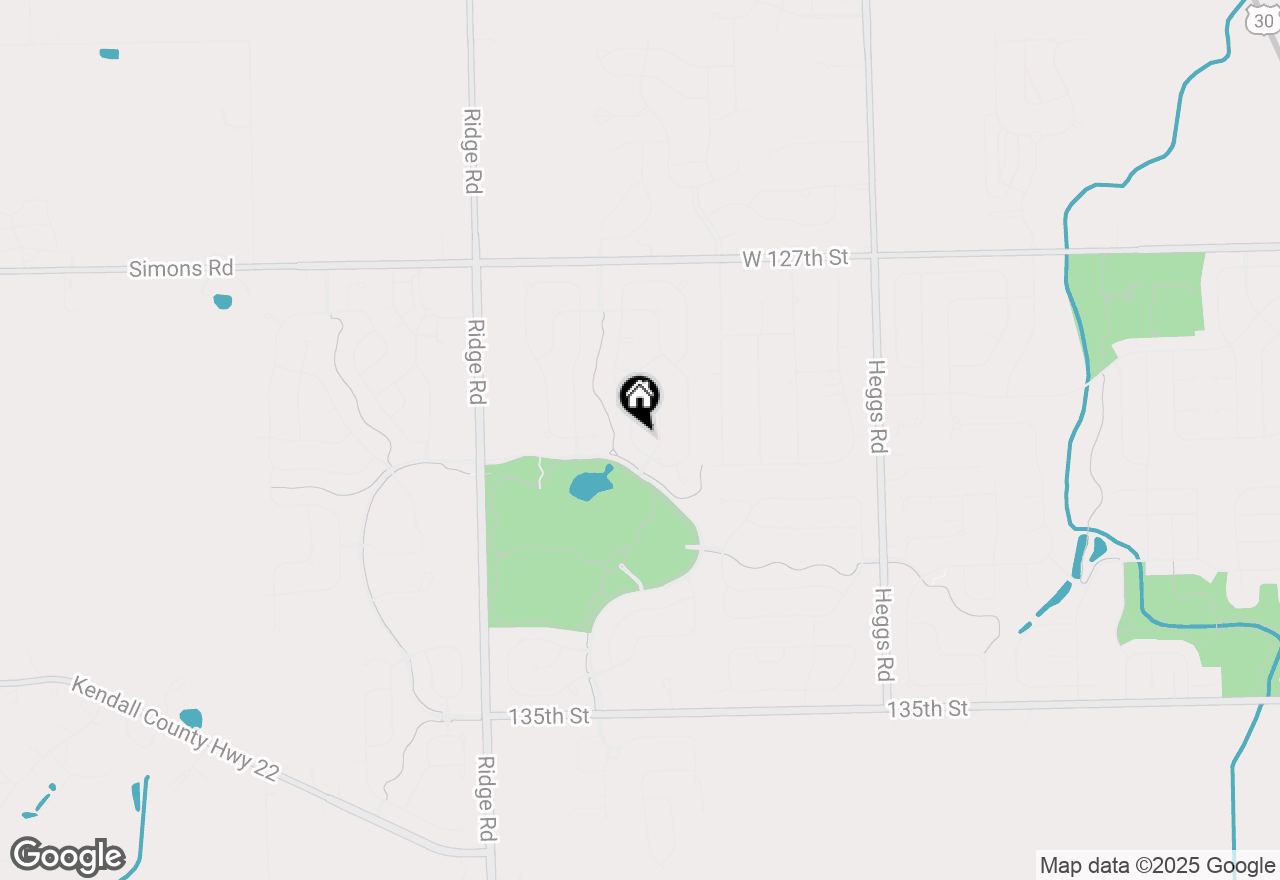 Map of 13035 Grande Pines Boulevard, Plainfield, IL 60585