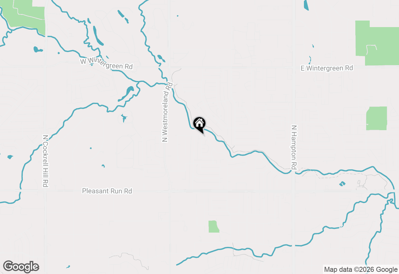 Map of 608 Ten Mile Drive, Desoto, TX 75115