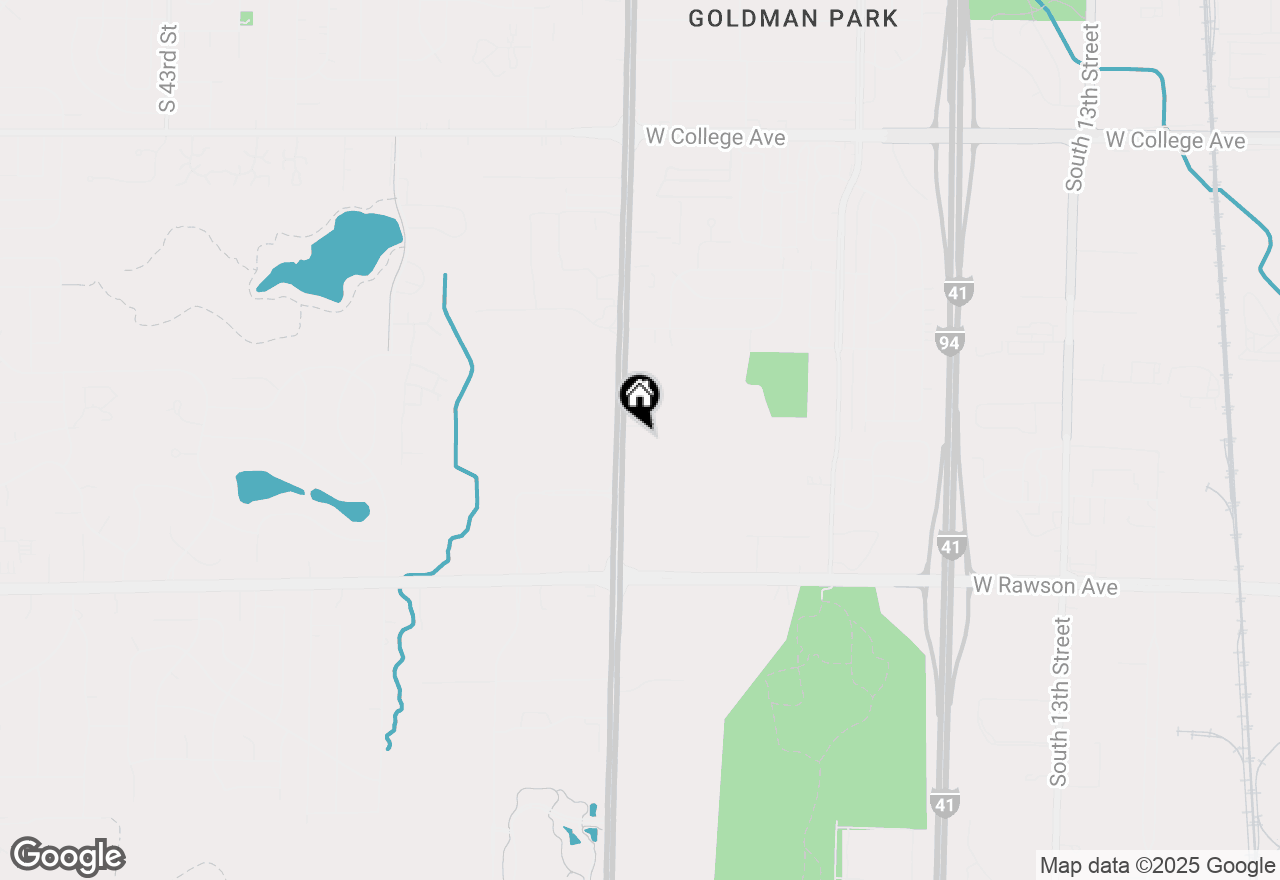 Map of 6840 S 27th Street, Oak Creek, WI 53154