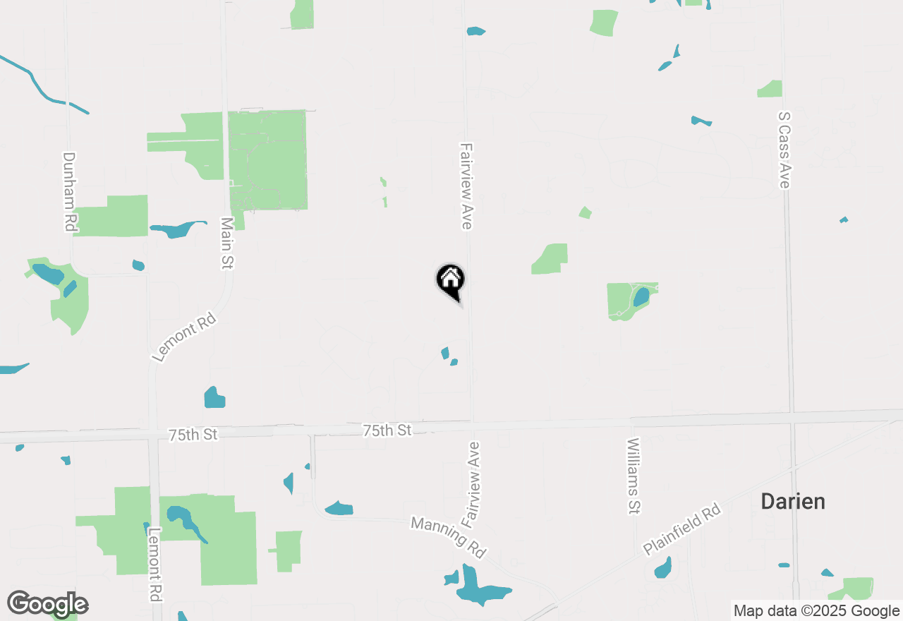 Map of 7128 Osage Avenue, Downers Grove, IL 60516