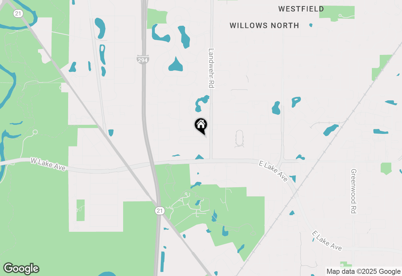 Map of 4232 Linden Tree Lane, Glenview, IL 60026