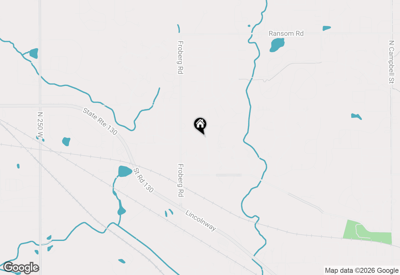 Map of 2300 Dowling Street, Valparaiso, IN 46385