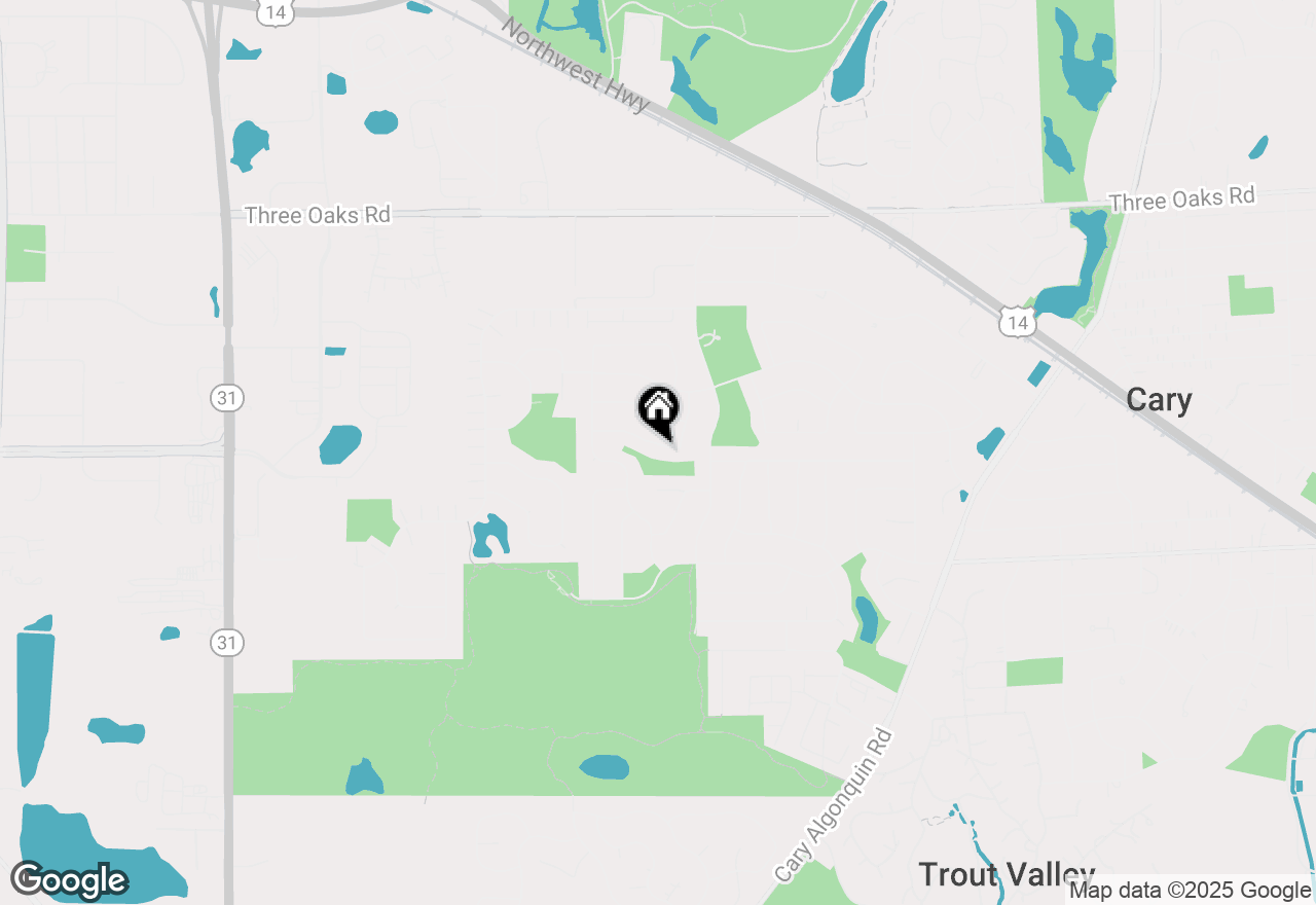 Map of 1149 Saddle Ridge Trail, Cary, IL 60013