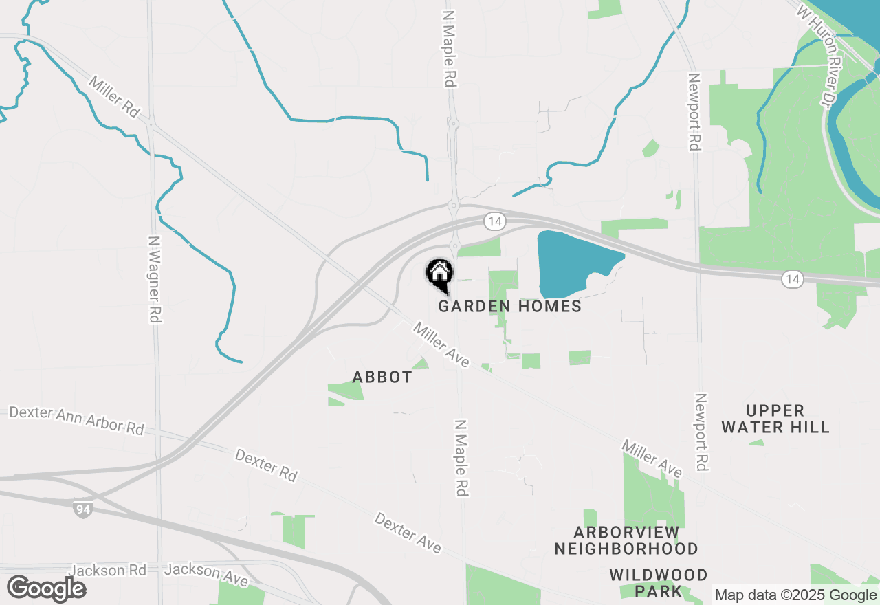 Map of 3 Maple Village Court, Ann Arbor, MI 48103