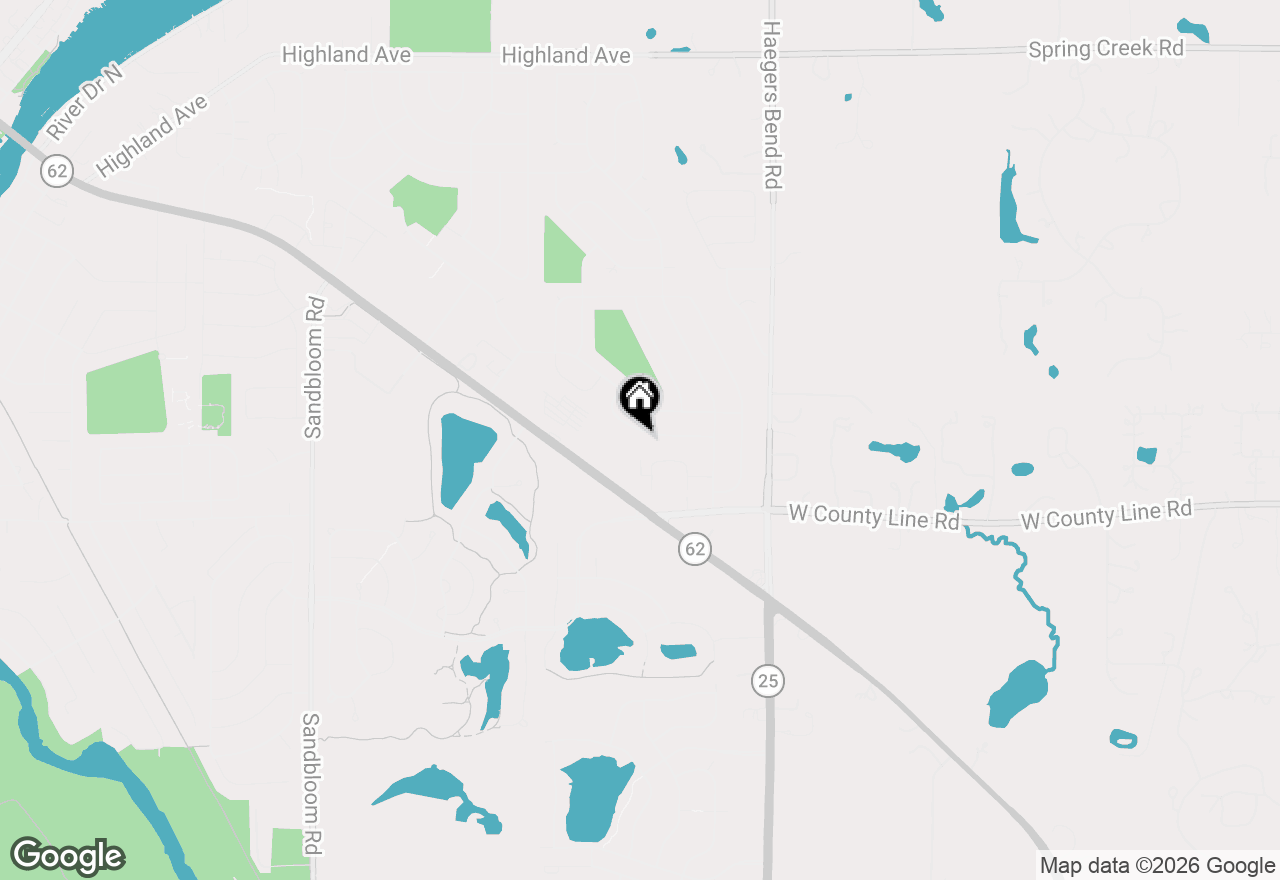 Map of 2053 Teton Parkway, Algonquin, IL 60102