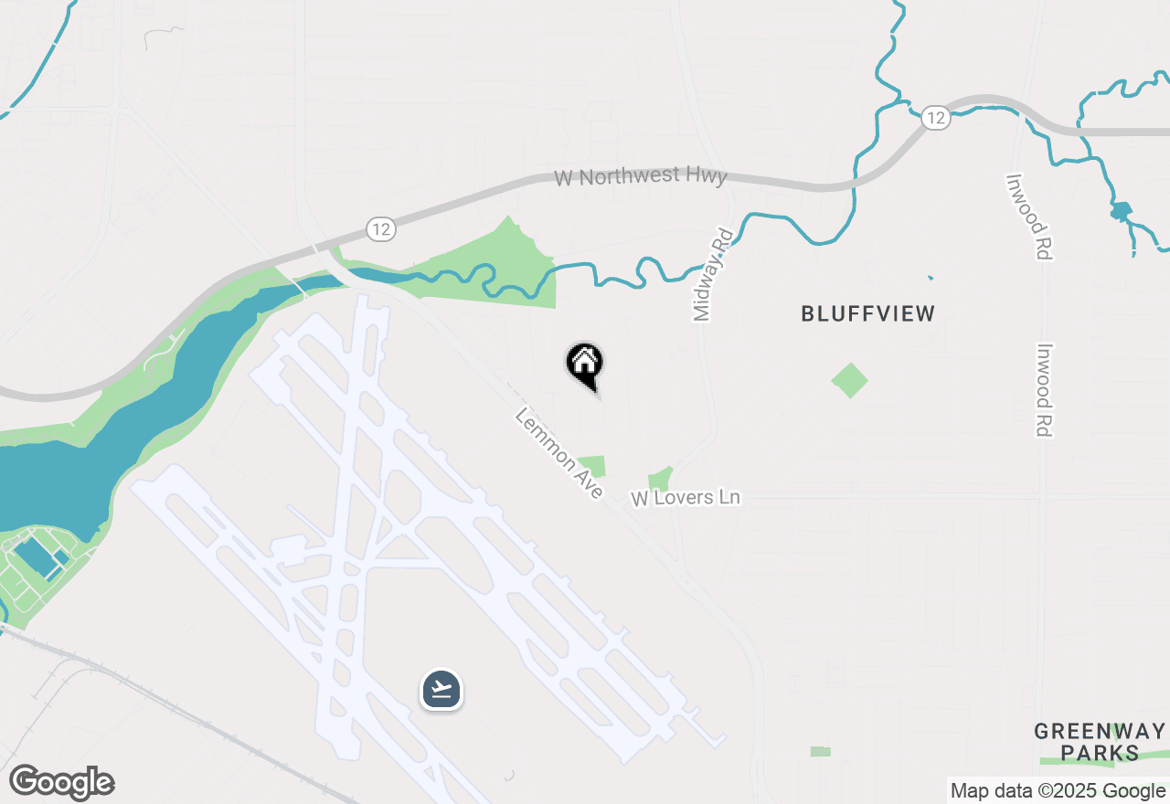 Map of 8503 Lakemont Drive, Dallas, TX 75209