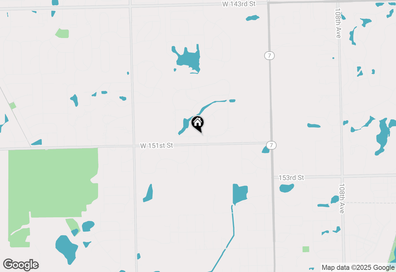 Map of 45 Silo Ridge Road, Orland Park, IL 60467