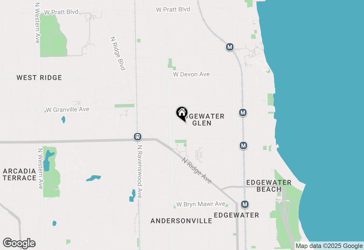 Map of 1515 W Glenlake Avenue, Chicago, IL 60660