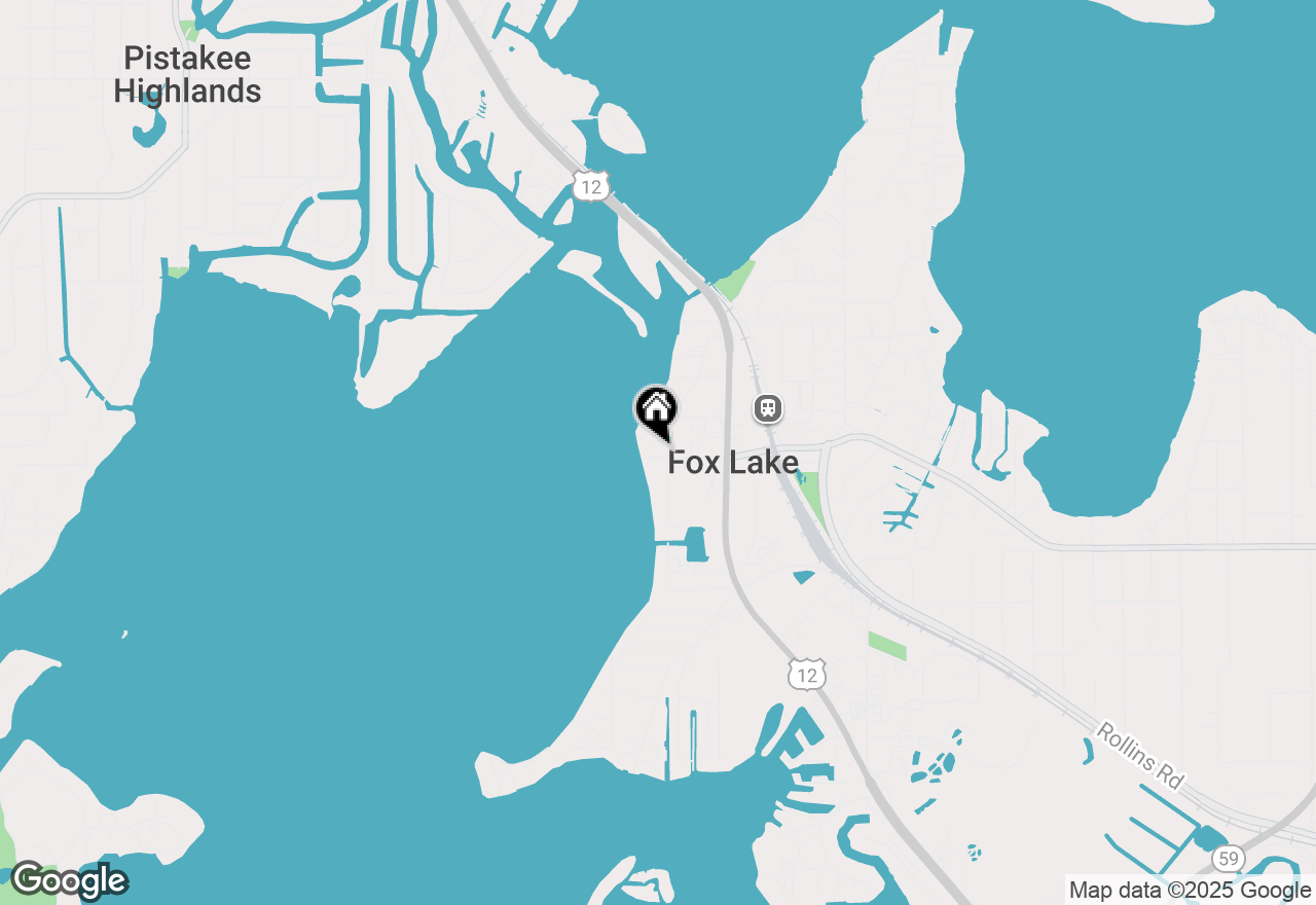 Map of 32 E Grand Avenue, Fox Lake, IL 60020
