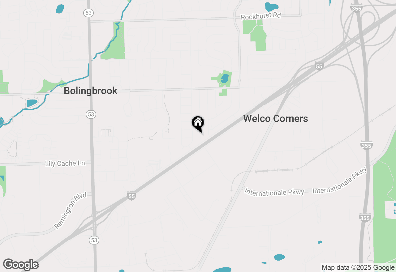 Map of 209 Andover Court, Bolingbrook, IL 60440